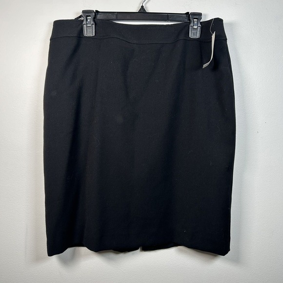 Tahari Arthur S. Levine Formal Skirt Black Size 12 NWT - Picture 1 of 6